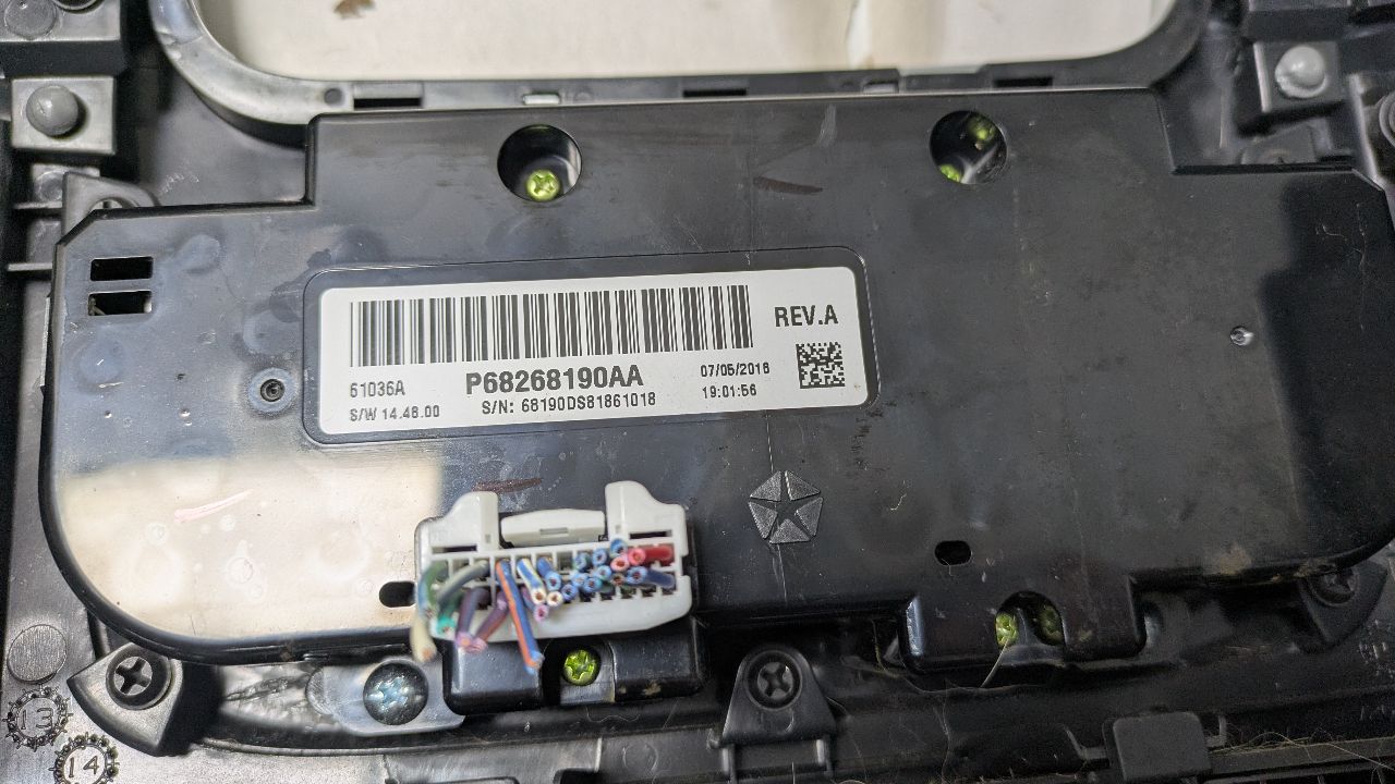2019 DODGE 1500 PICKUP TEMP CONTROL - 449249 — photo 3