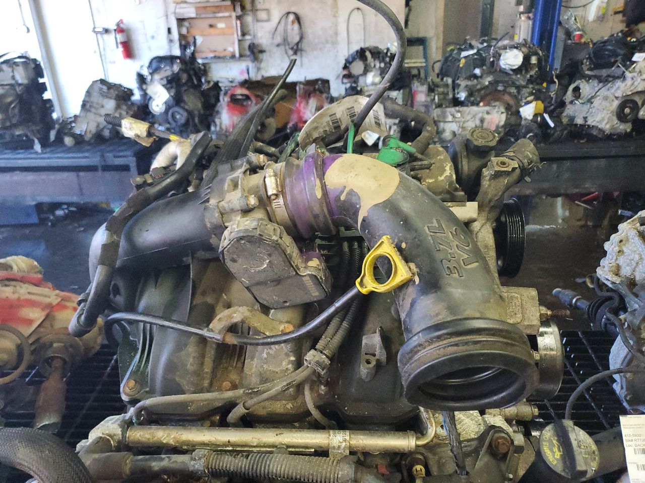 2009 JEEP LIBERTY ENGINE ASSEMBLY - 449596 — photo 3