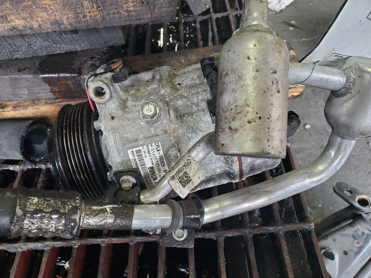 2016 LAND ROVER RANGE ROVER AC COMPRESSOR - 450286