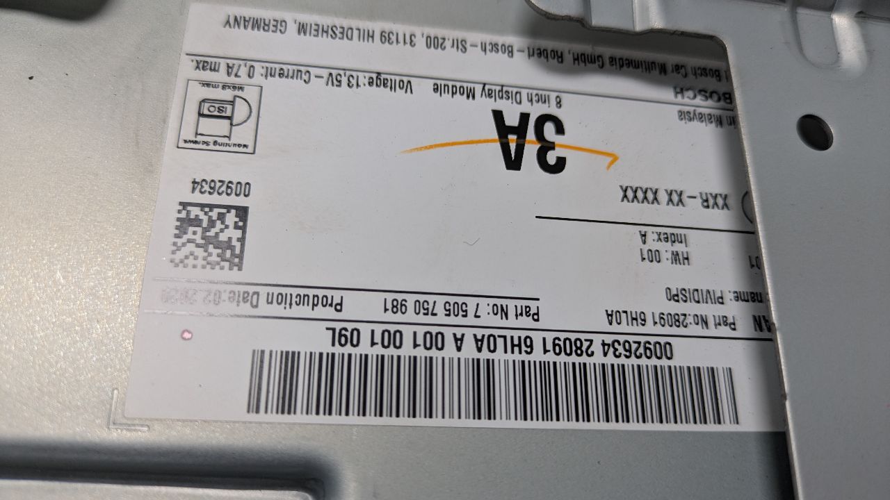 2020 INFINITI Q50 Info-GPS-TV Screen - 450868 — photo 7