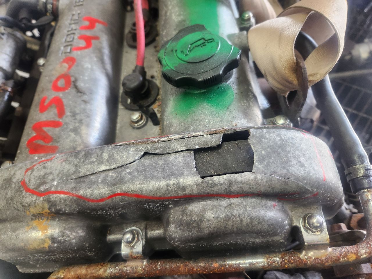 1993 MAZDA MX-5 MIATA ENGINE ASSEMBLY - 451001