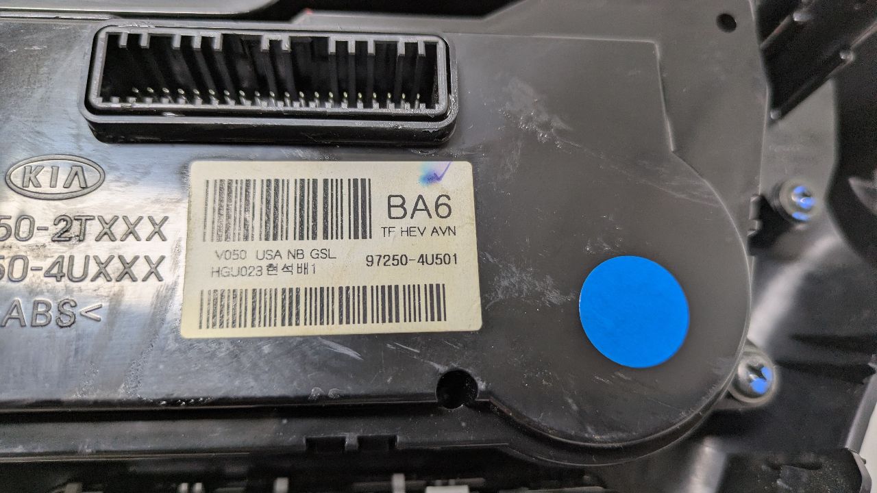 2012 KIA OPTIMA TEMP CONTROL - 451017 — photo 5