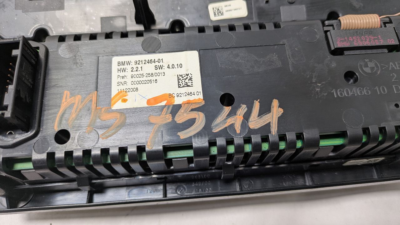 2009 BMW 750i 8cyl Gasoline Turbo 4.4 Radio Audio - 451550 — photo 3