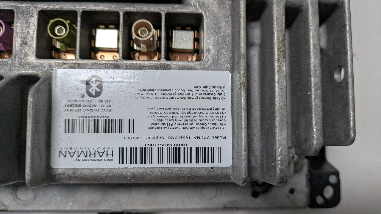 2016 JEEP CHEROKEE Radio Audio - 452034 — photo 8