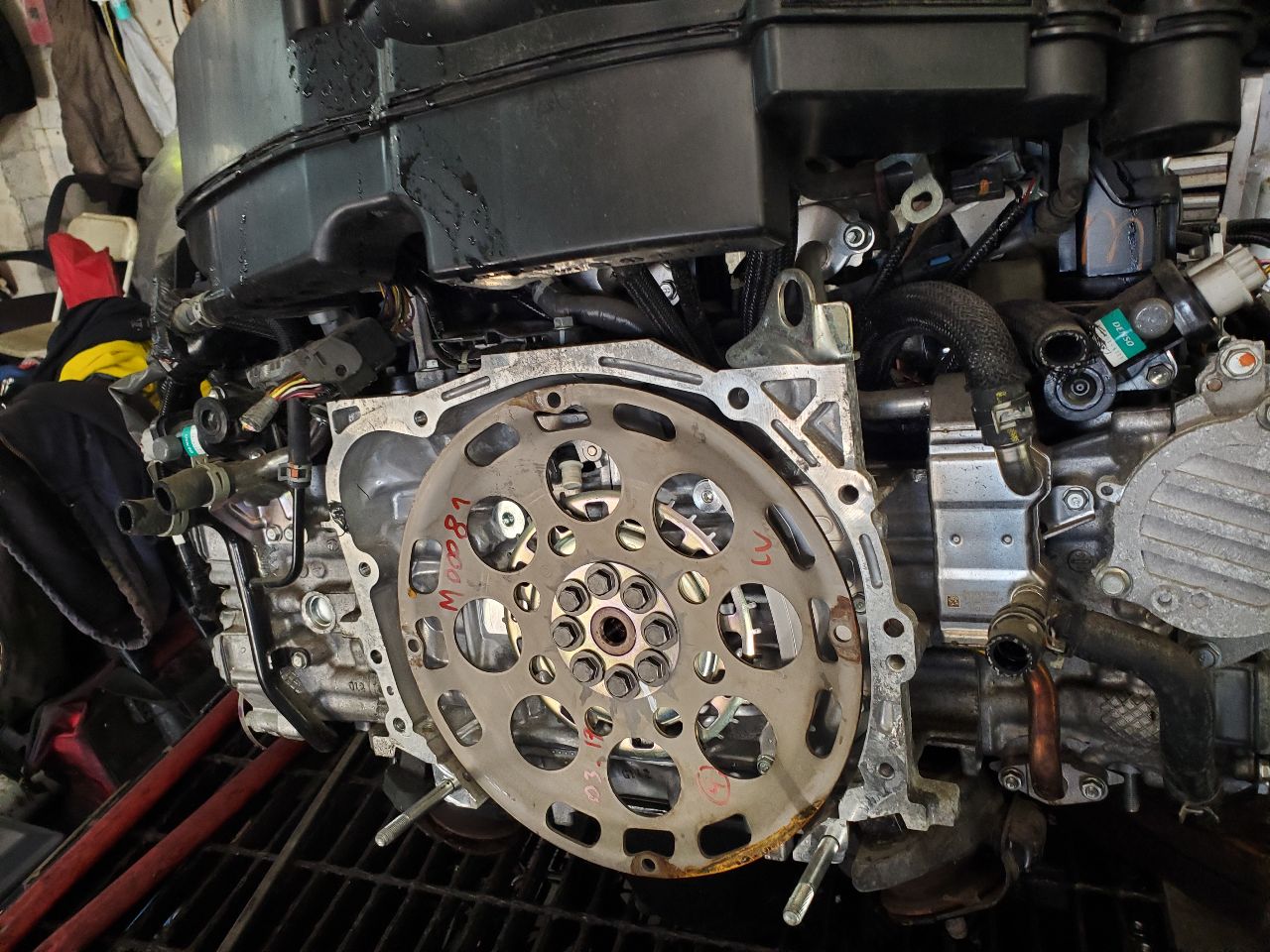 2021 SUBARU LEGACY 2.5L 4cyl Gasoline ENGINE ASSEMBLY - 452163 — photo 4