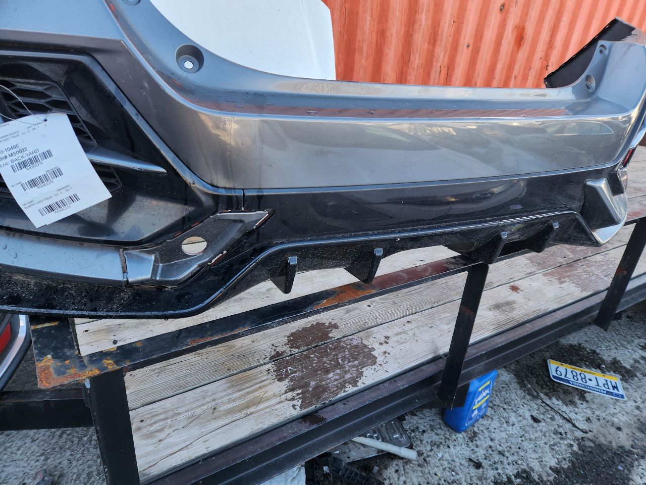 2021 HONDA CIVIC BUMPER ASSY, REAR - 452278 — photo 2