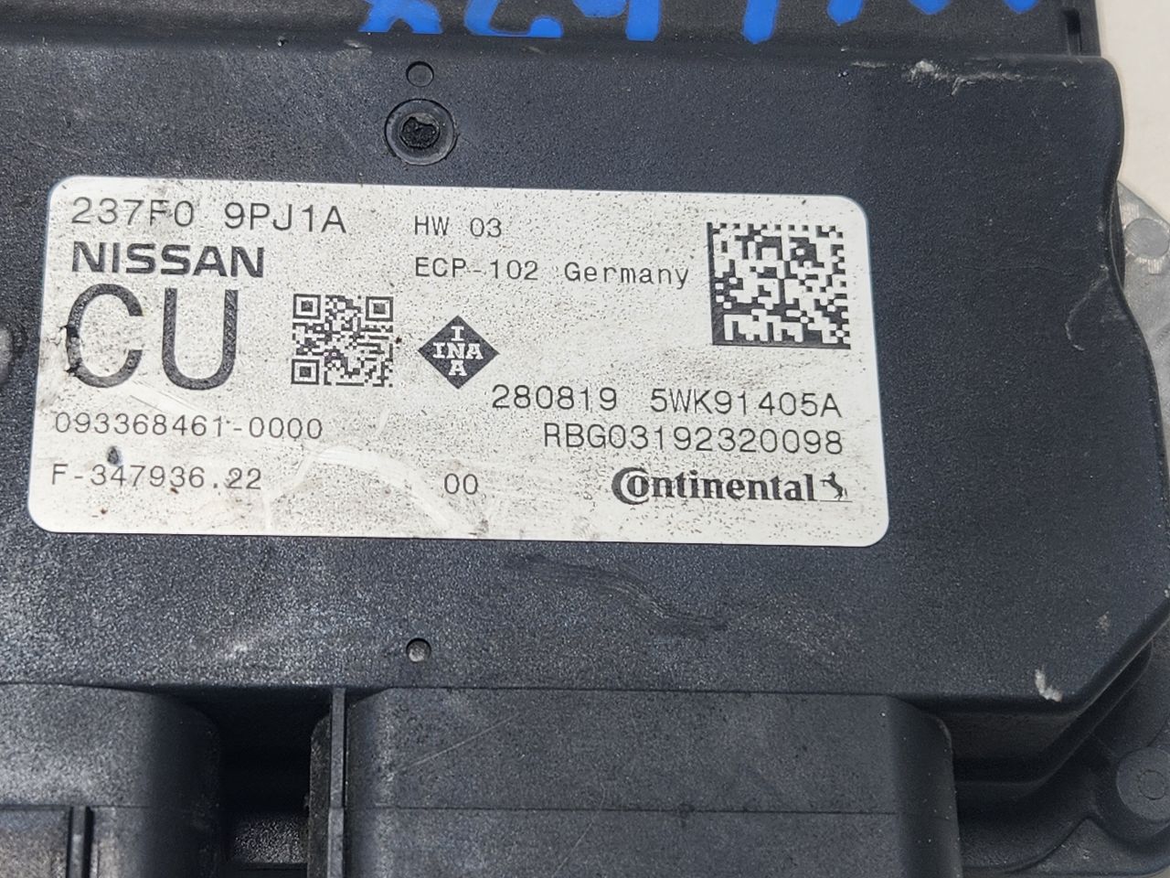 2018 INFINITI QX60 Eng/Motor Cont Mod - 452383 — photo 4