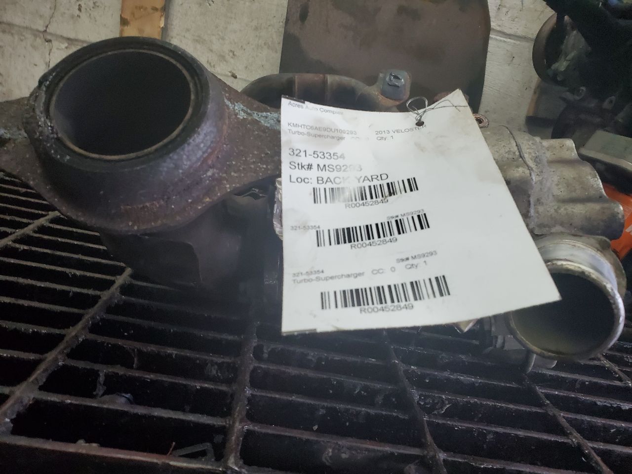 2013 HYUNDAI VELOSTER Turbo-Supercharger - 452849 — photo 3