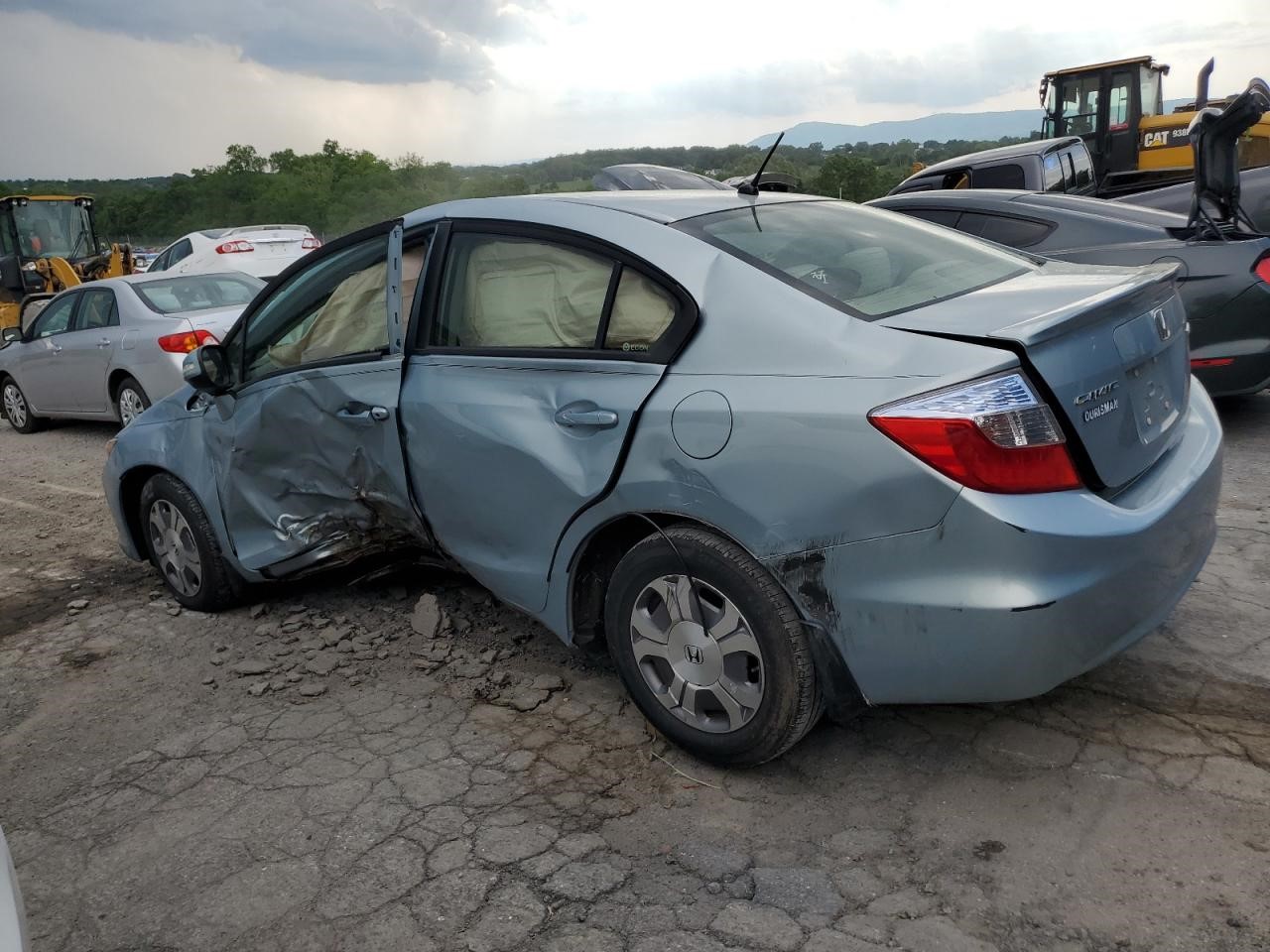 2012 HONDA CIVIC 4cyl Electric 1.5 BATTERY - 453183 — photo 2