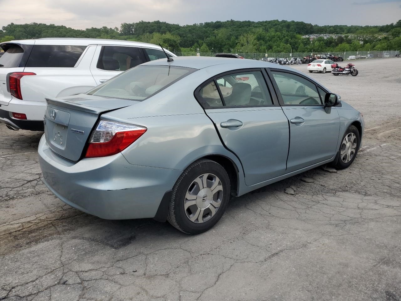 2012 HONDA CIVIC 4cyl Electric 1.5 BATTERY - 453183 — photo 3