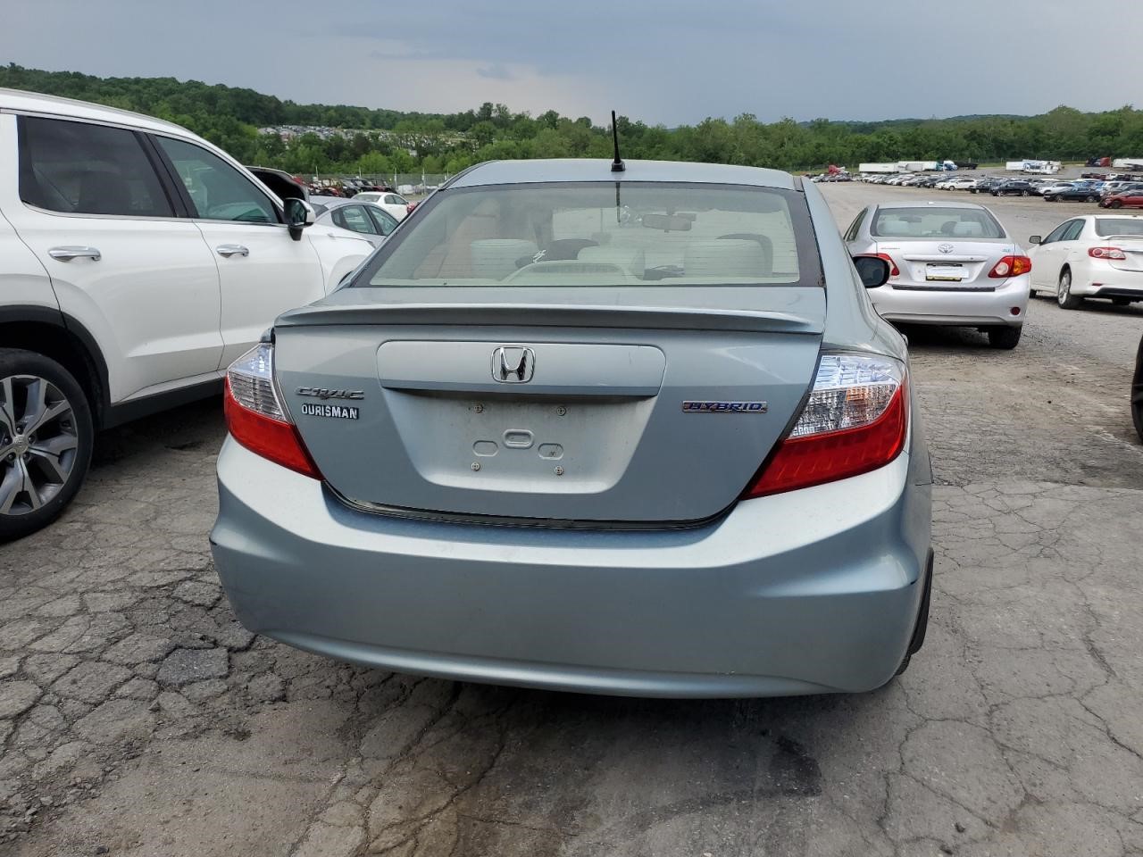 2012 HONDA CIVIC 4cyl Electric 1.5 BATTERY - 453183 — photo 6