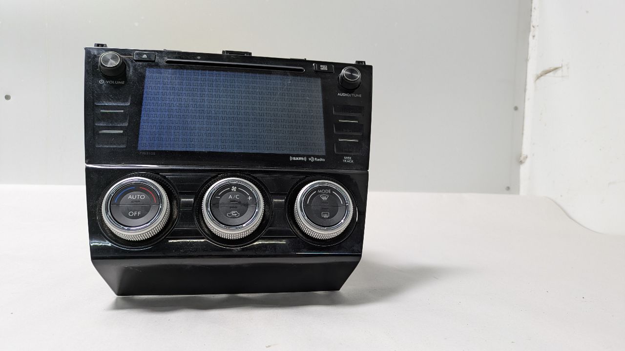 2016 SUBARU WRX Radio Audio - 453884