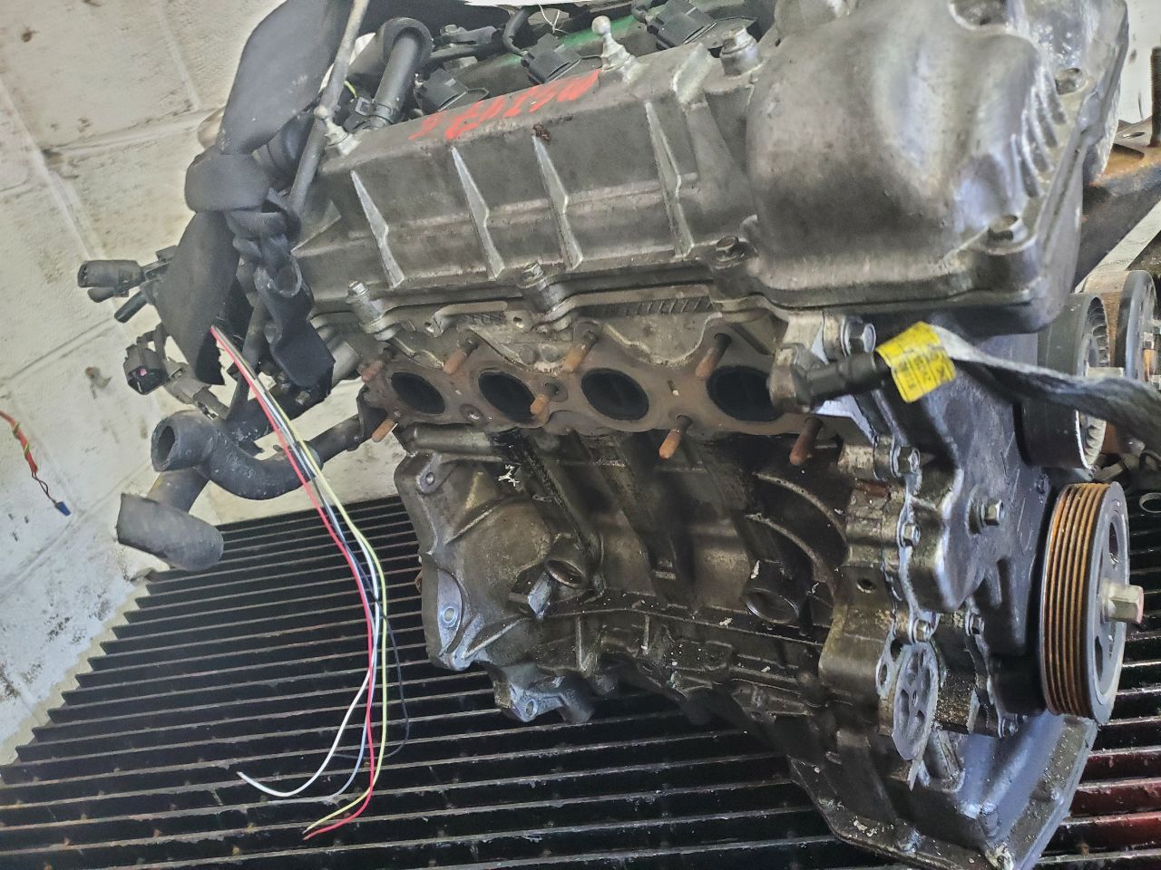 2016 HYUNDAI ACCENT ENGINE ASSEMBLY - 453907 — photo 3