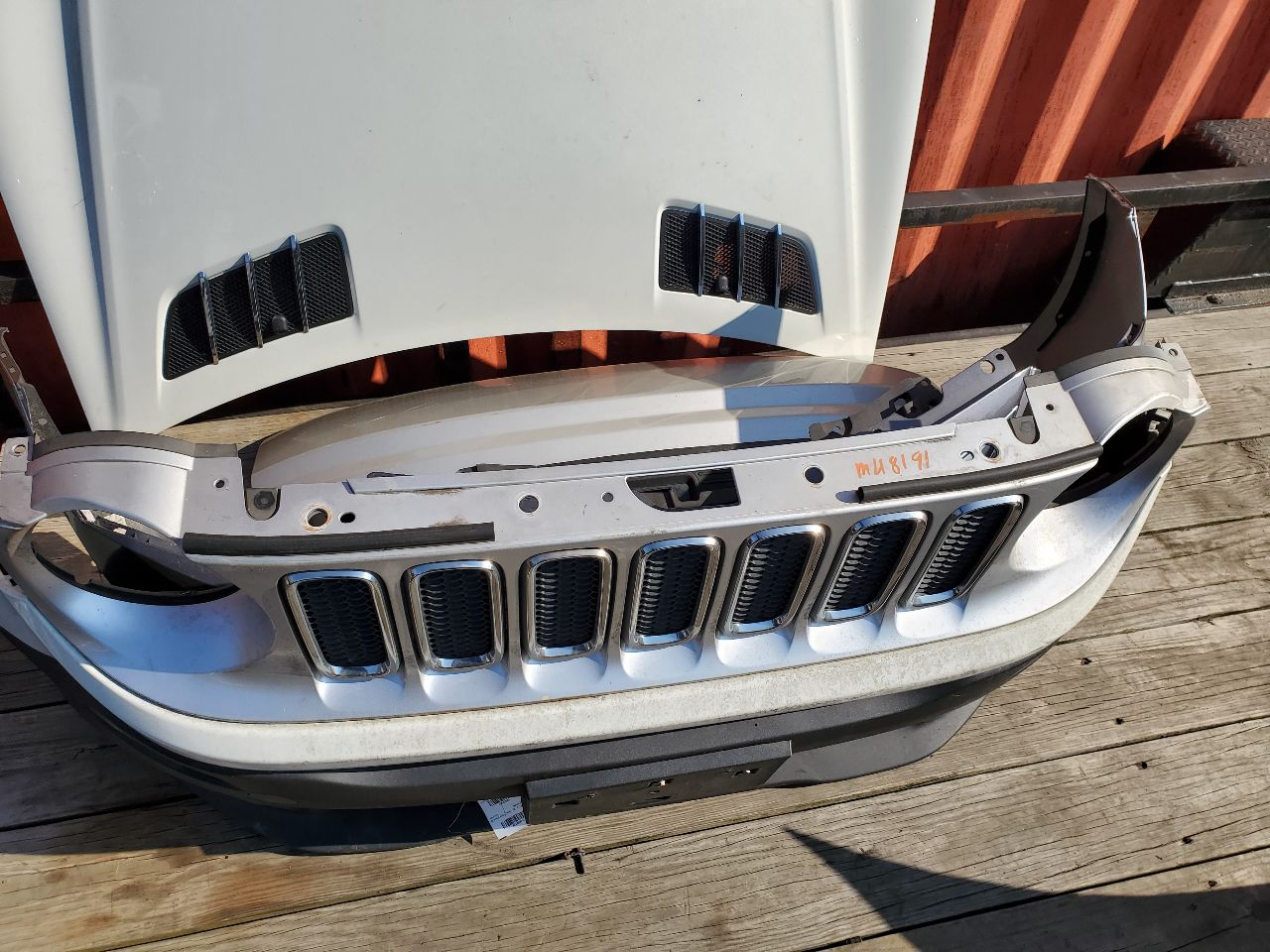 2015 JEEP RENEGADE BUMPER ASSY, FRONT - 453949 — photo 3