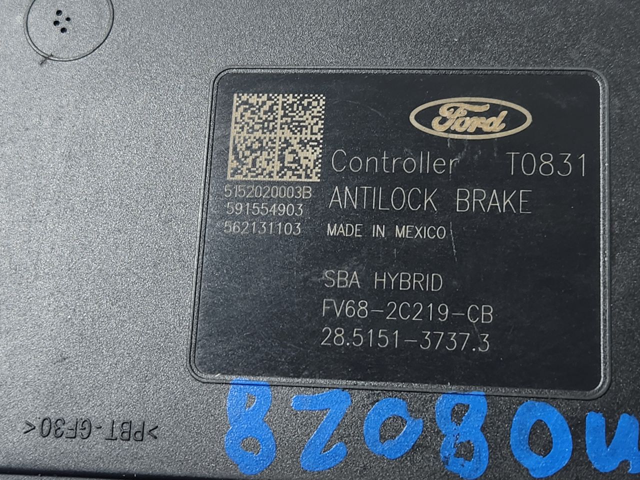 2015 FORD C-MAX Anti-lock Brake Pts - 454202 — photo 8