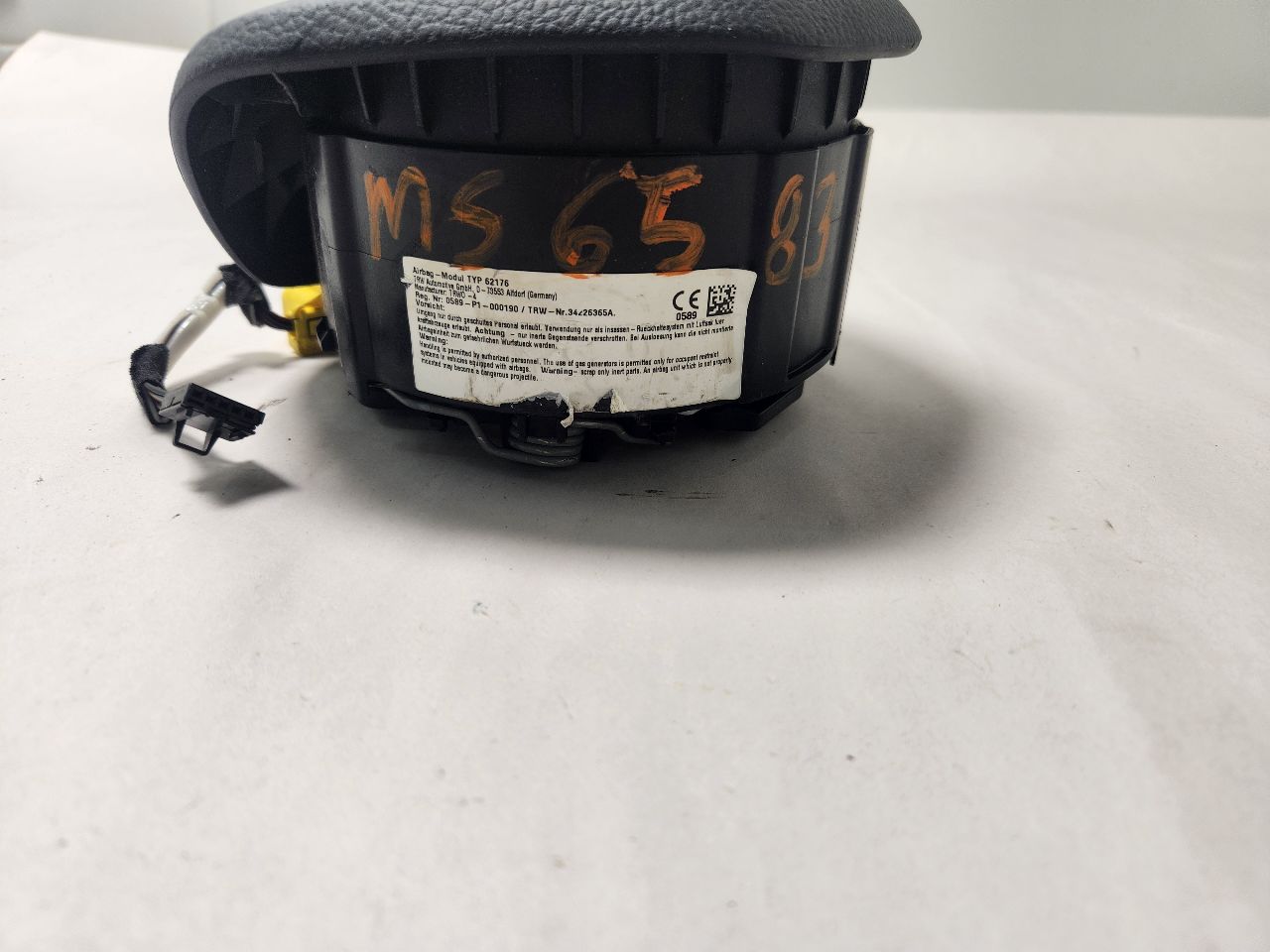 2016 VOLKSWAGEN PASSAT Left AIR BAG - 454217 — photo 2