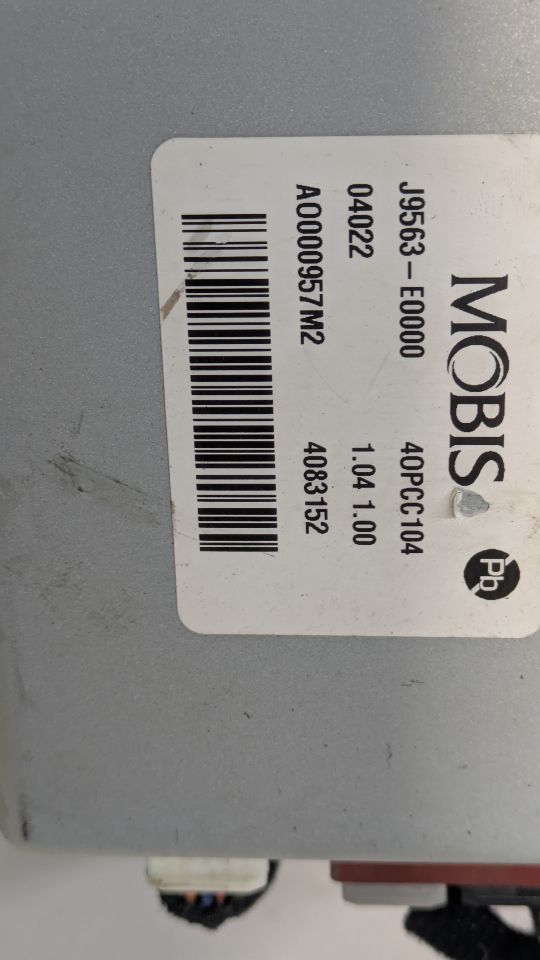 2022 HYUNDAI KONA STEERING COLUMN - 454616 — photo 4