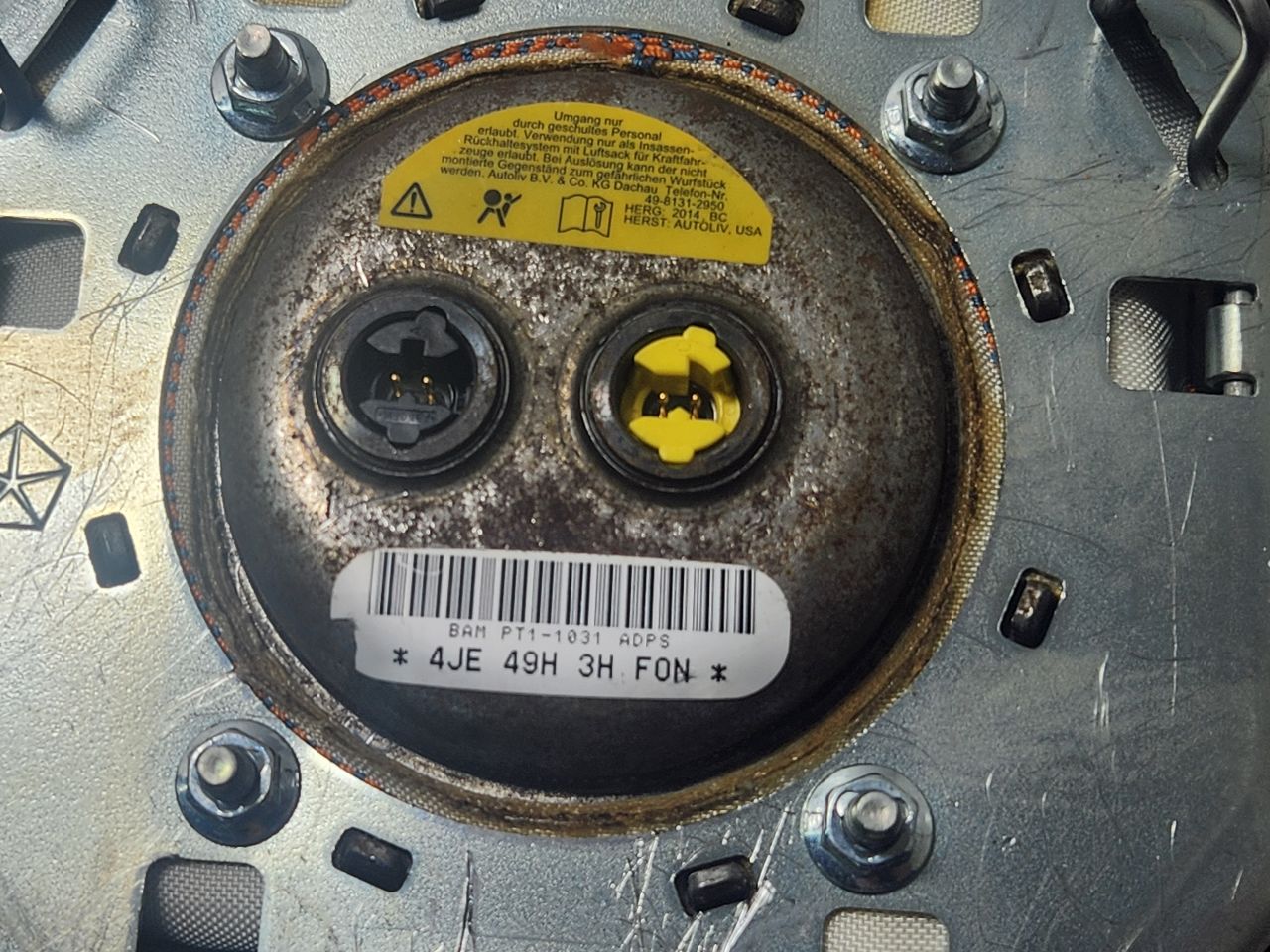 2015 DODGE 1500 PICKUP Left AIR BAG - 454769 — photo 6