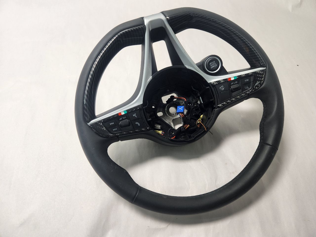 2019 ALFA-ROMEO STELVIO 2.0L 4cyl Turbo Gasoline STEERING WHEEL - 455195