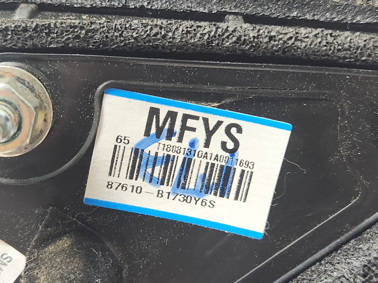 2019 GENESIS G80 Left SIDE VIEW MIRROR - 455562 — photo 4
