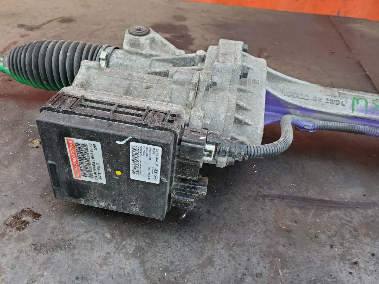 2019 GENESIS G80 STEERING GEAR RACK - 455577 — photo 2