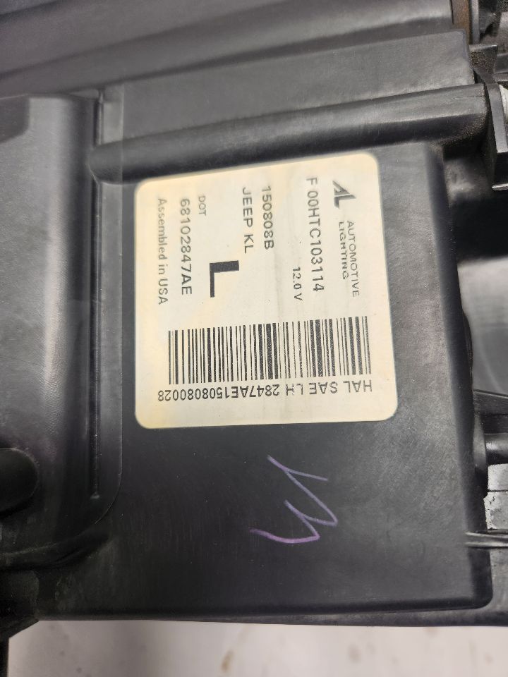 2016 JEEP CHEROKEE Left HEADLAMP ASSEMBLY - 456290 — photo 5