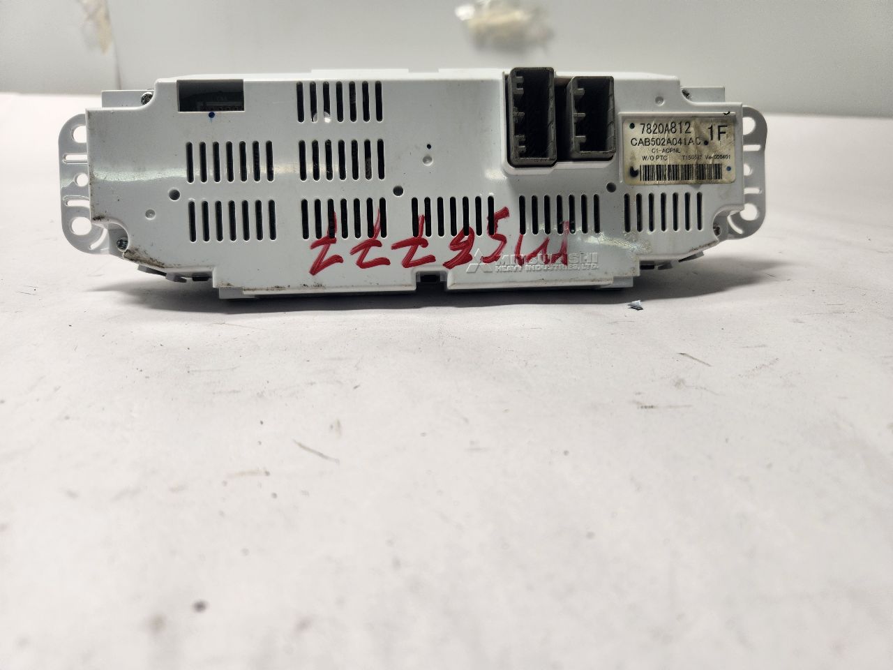2015 MITSUBISHI LANCER TEMP CONTROL - 456809 — photo 3