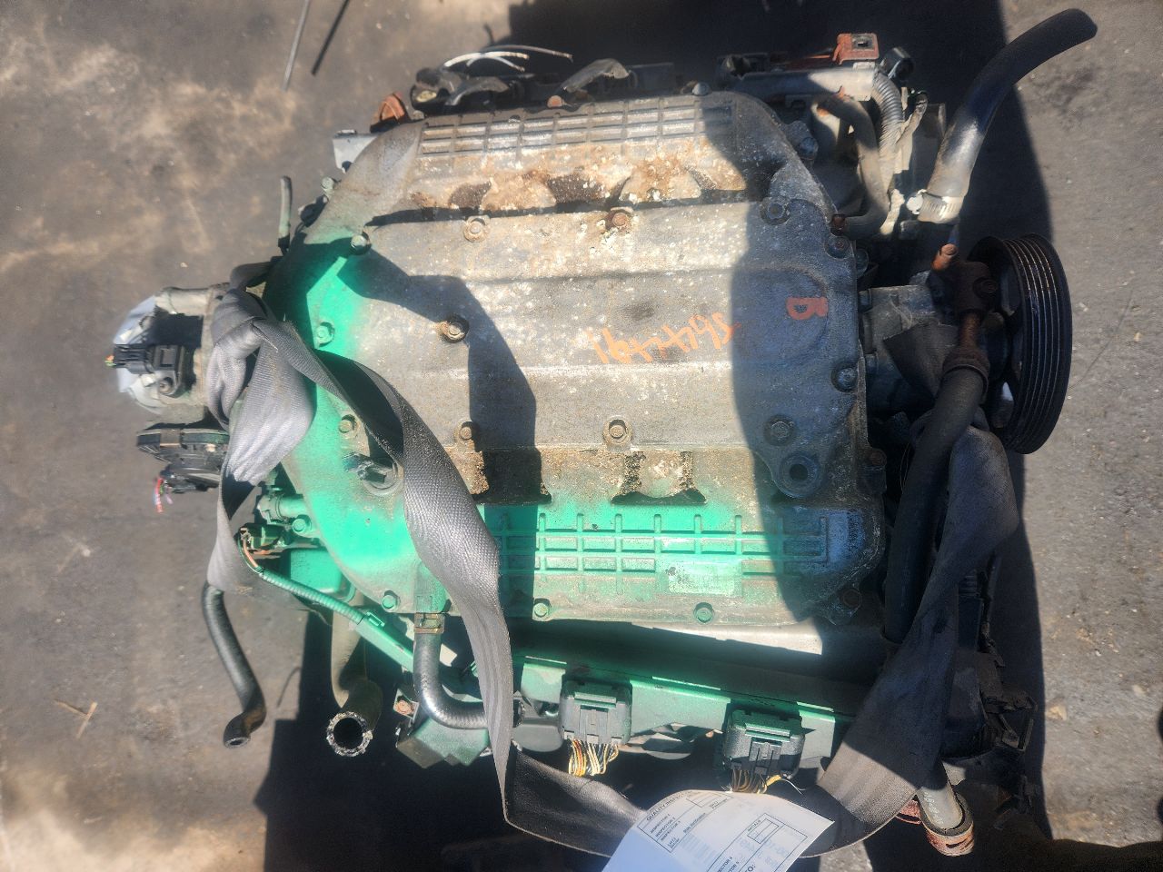 2006 HONDA ODYSSEY 6cyl Gasoline 3.5 ENGINE ASSEMBLY - 457054 — photo 2