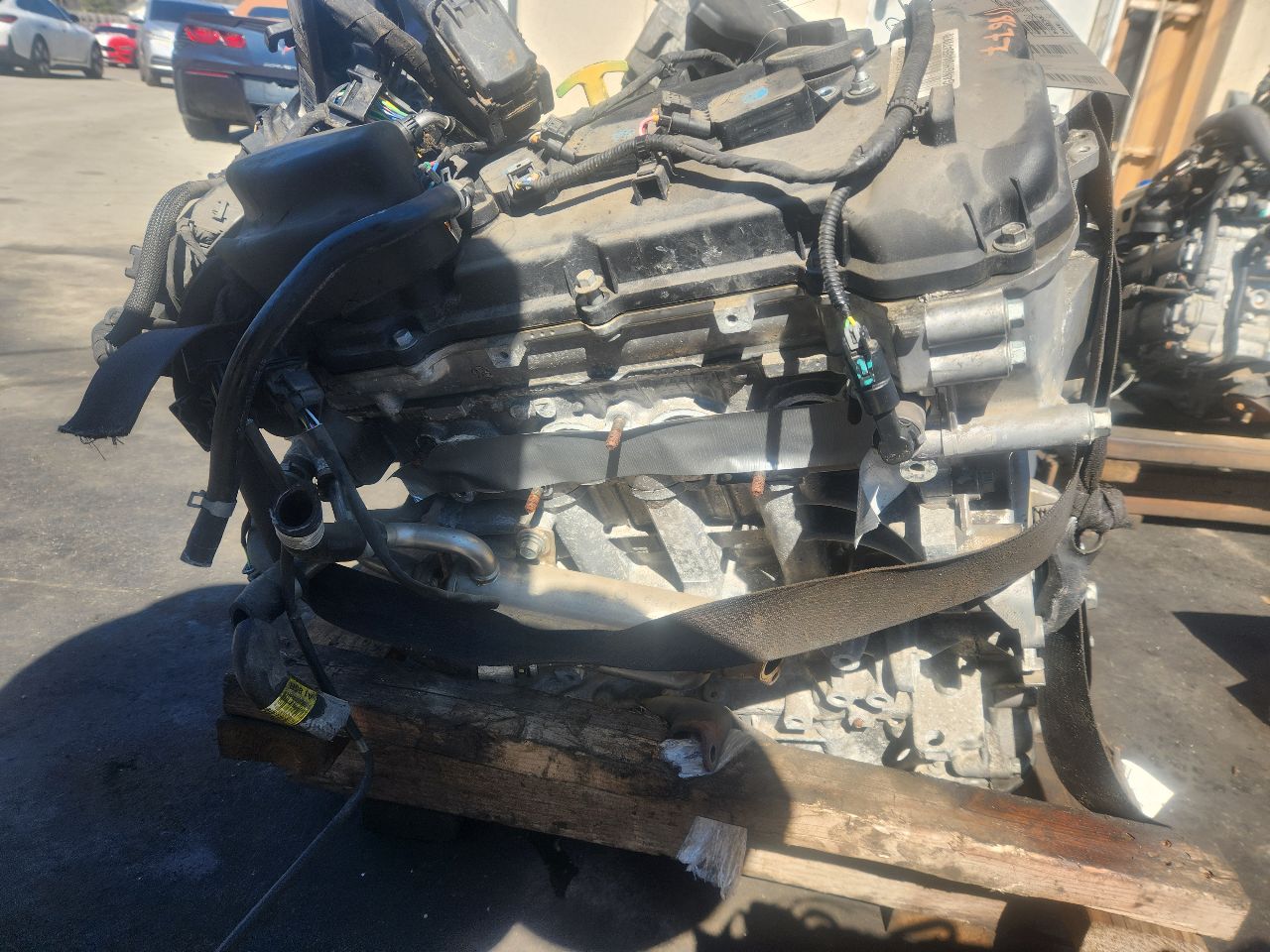 2017 HYUNDAI SONATA 2.0L 4cyl Hybrid VVT ENGINE ASSEMBLY - 457058 — photo 3