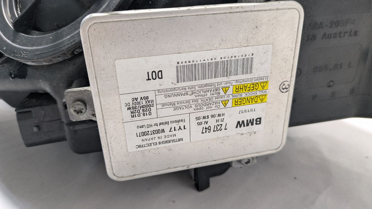 2012 BMW 750i Left HEADLAMP ASSEMBLY - 457671 — photo 5