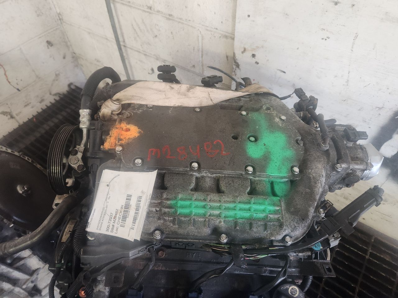 2009 ACURA MDX ENGINE ASSEMBLY - 457700 — photo 2