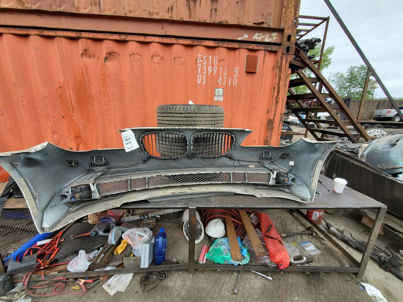 2012 BMW 750i BUMPER ASSY, FRONT - 458019 — photo 4