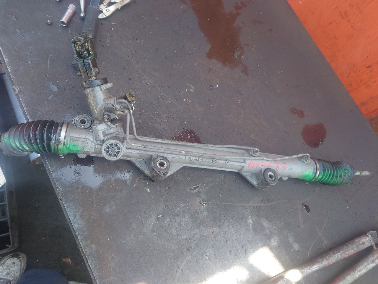 2011 JAGUAR XF STEERING GEAR RACK - 458362