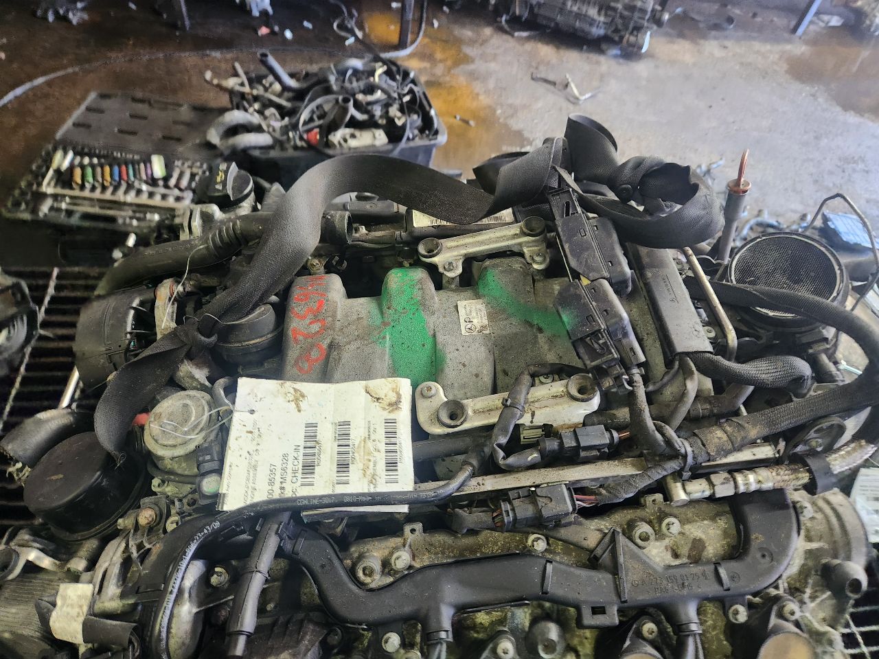 2010 MERCEDES-BENZ E-CLASS ENGINE ASSEMBLY - 458417