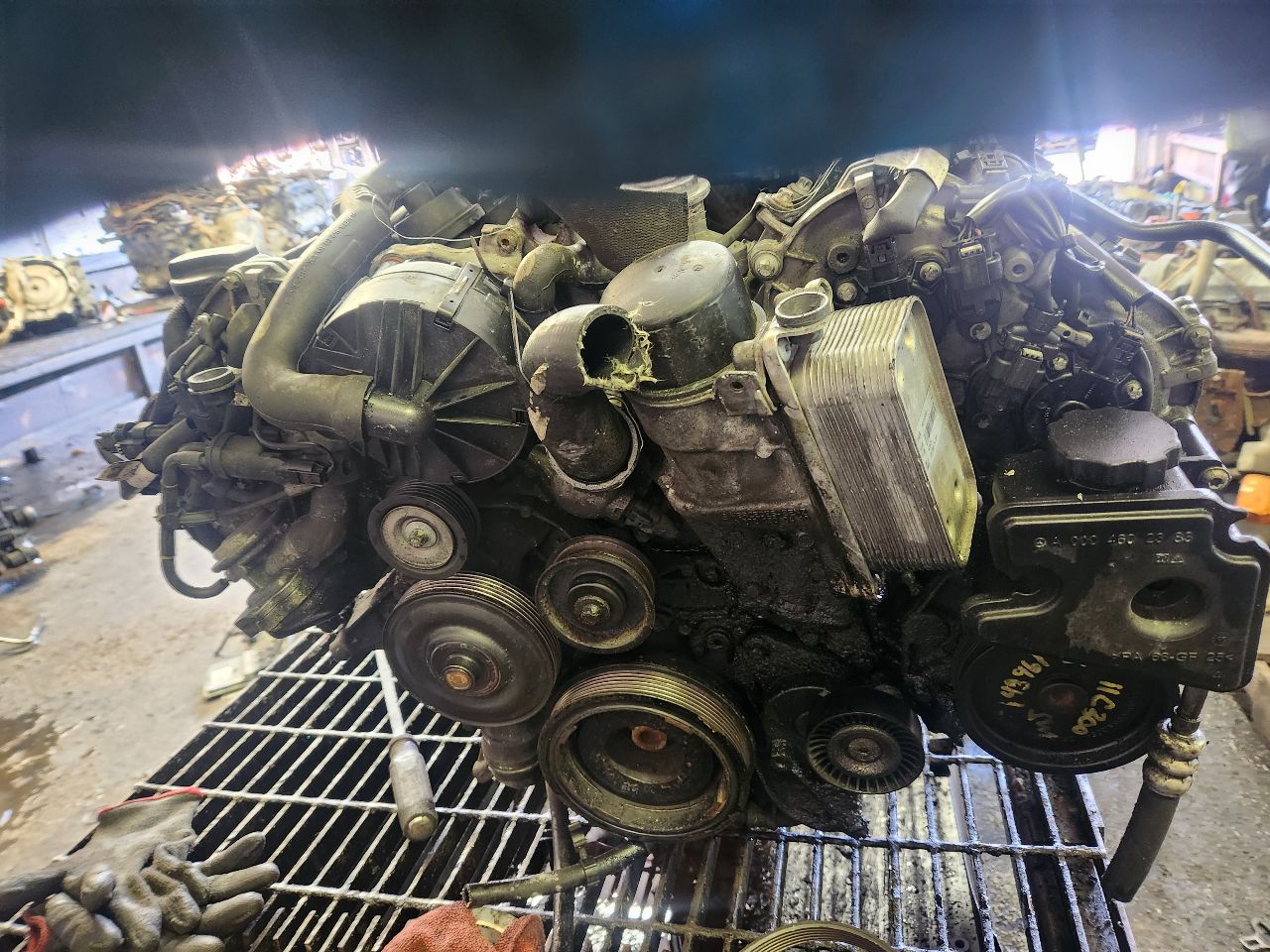 2010 MERCEDES-BENZ E-CLASS ENGINE ASSEMBLY - 458417 — photo 4