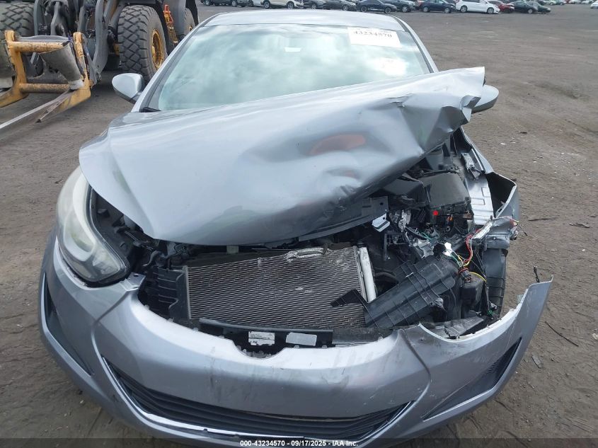 2016 HYUNDAI ELANTRA 4cyl Gasoline 1.8 ENGINE ASSEMBLY - 458457