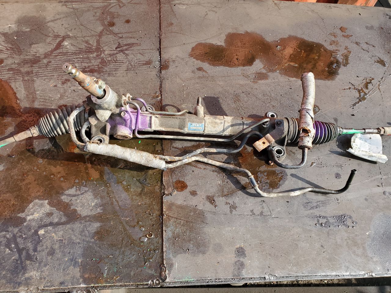 2007 TOYOTA COROLLA STEERING GEAR RACK - 458568