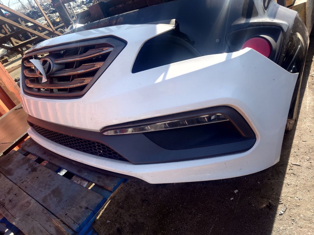 2015 HYUNDAI SONATA BUMPER ASSY, FRONT - 458890 — photo 2