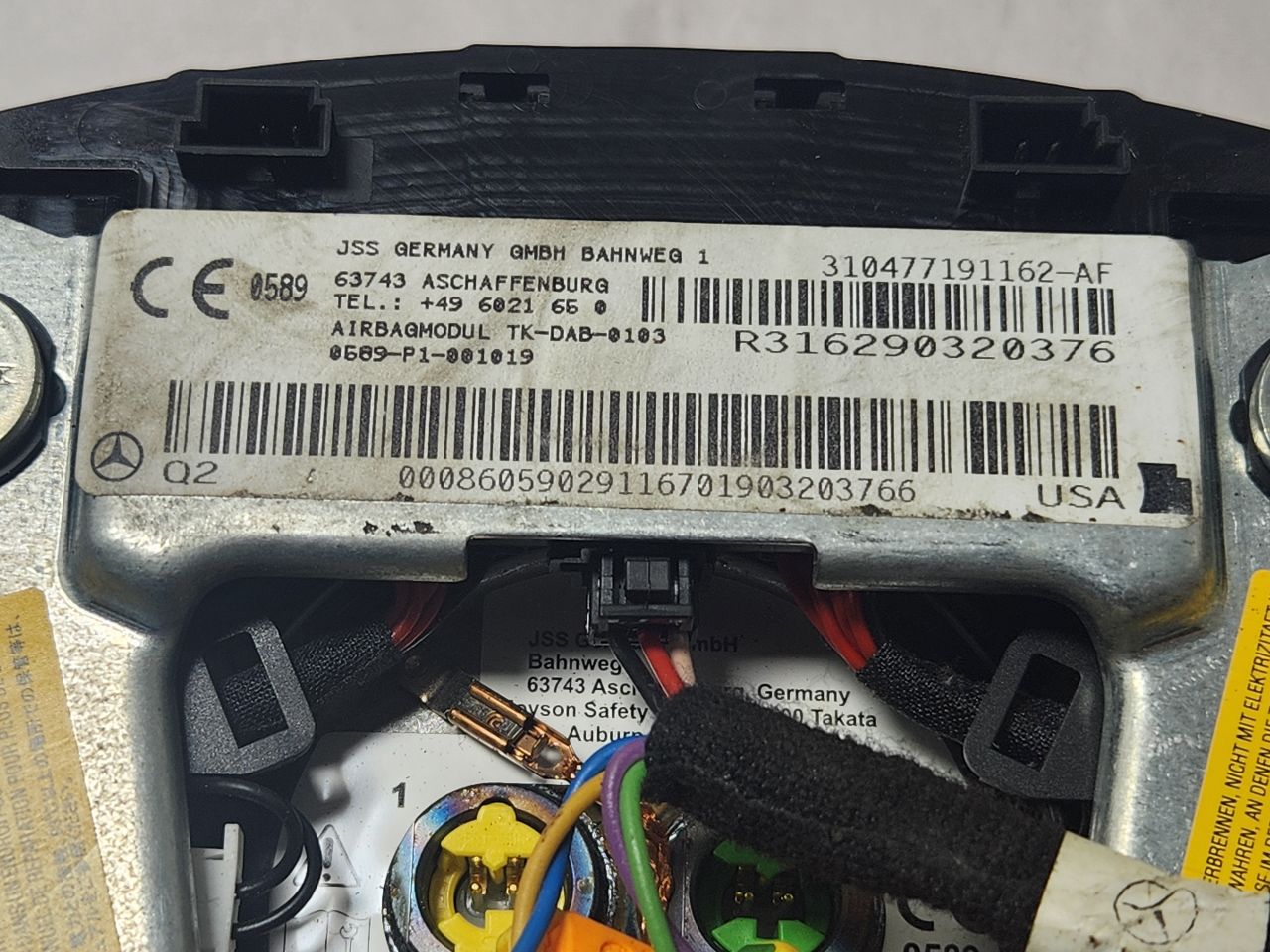 2010 MERCEDES-BENZ E-CLASS Left AIR BAG - 459373 — photo 4