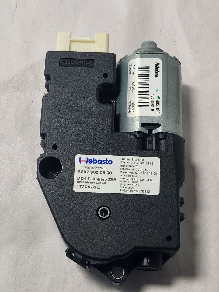 2010 MERCEDES-BENZ E-CLASS Roof Motor - 459383 — photo 3