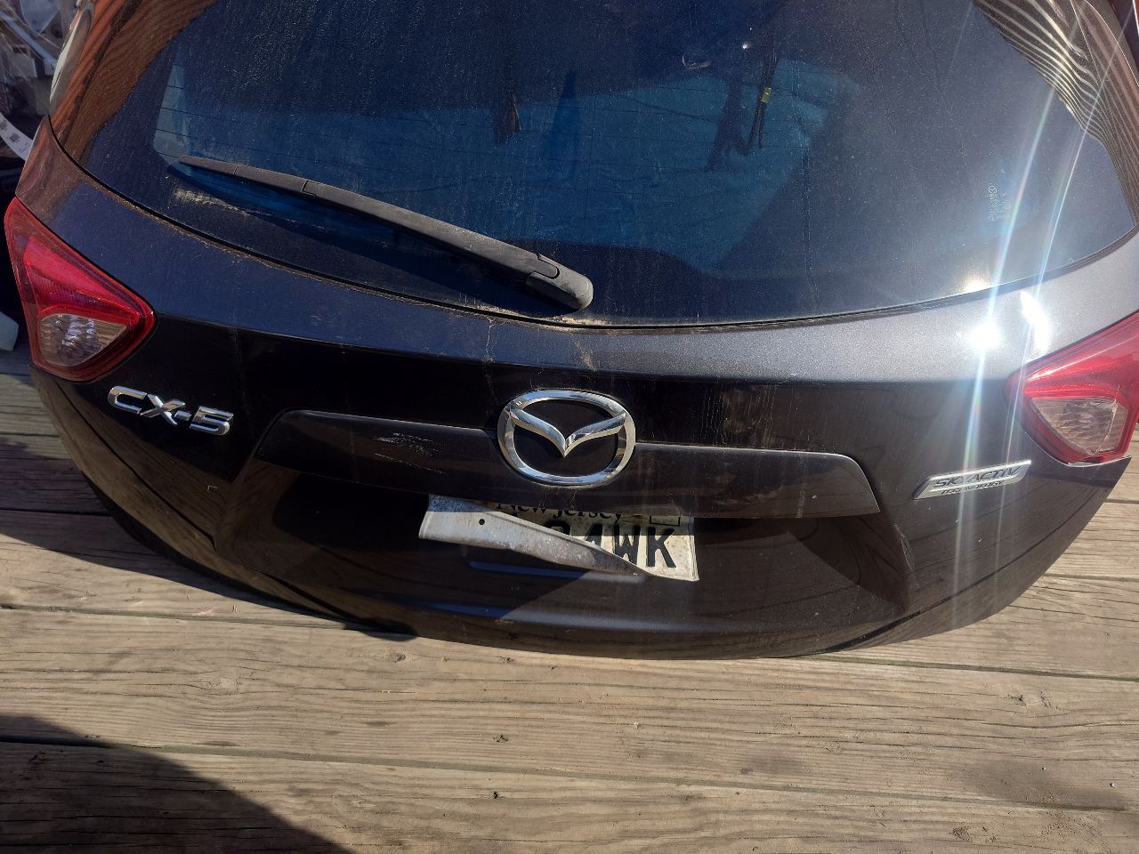 2015 MAZDA CX-5 4cyl Gasoline 2.5 DOHC Decklid  Tailgate - 459709 — photo 2
