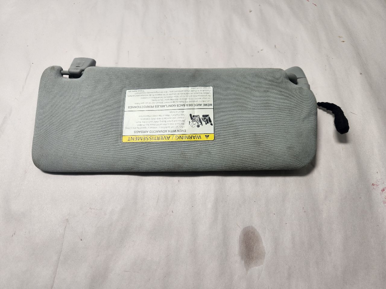 2011 JAGUAR XF Left Sun Visor - 460070 — photo 1