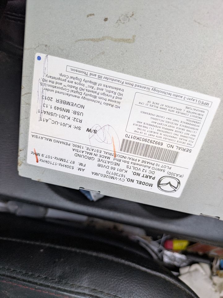 2015 MAZDA CX-5 4cyl Gasoline 2.5 DOHC FRAME - 460117 — photo 8