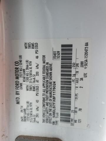 2015 FORD TRANSIT CONNECT 1.6L 4cyl Turbo Gasoline Transmiss,Transaxle - 460165