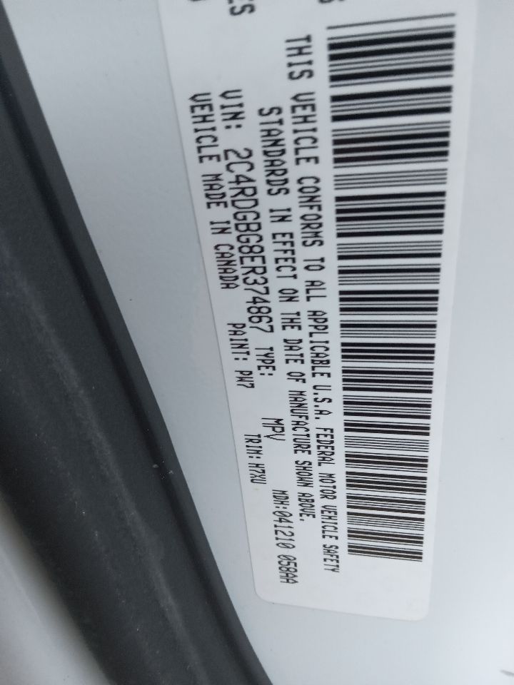2014 DODGE CARAVAN 6cyl Gasoline 3.6 Transmiss,Transaxle - 460166 — photo 3
