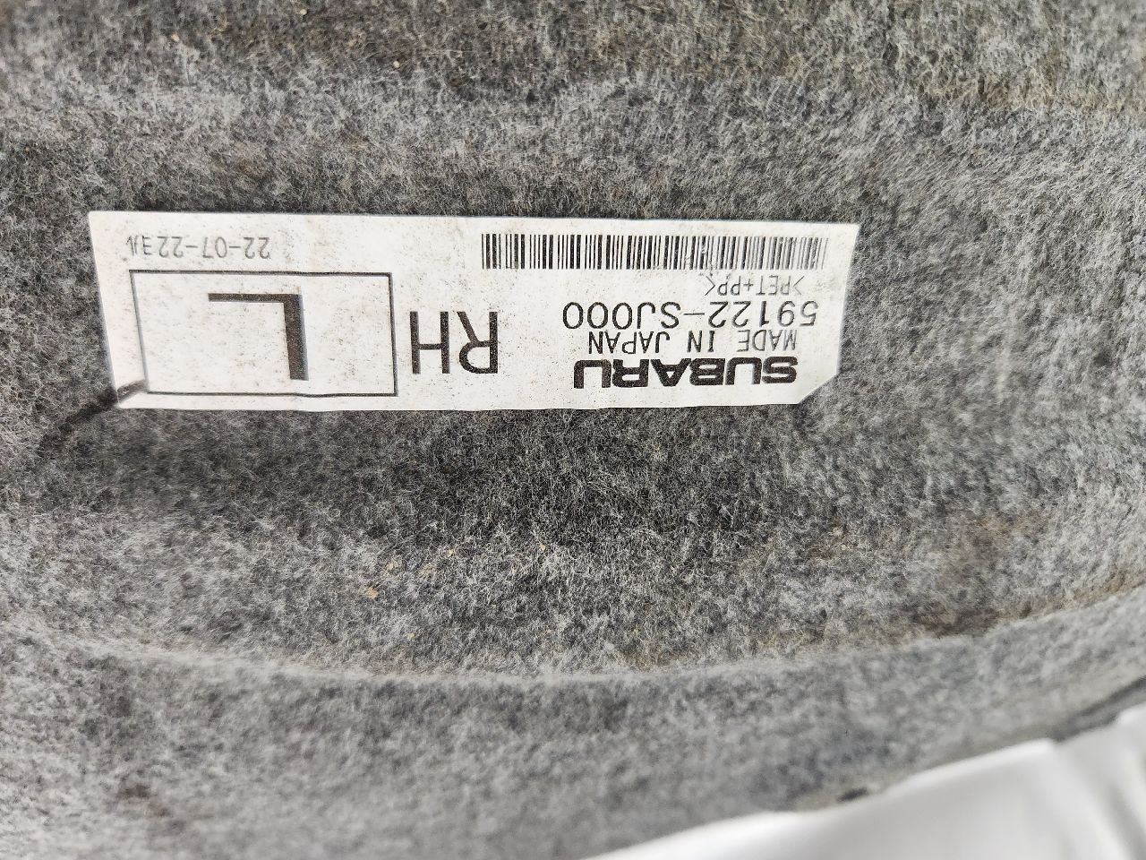 2023 SUBARU FORESTER 2.5L 4cyl Gasoline COMPLETE INTERIOR - 462370 — photo 3