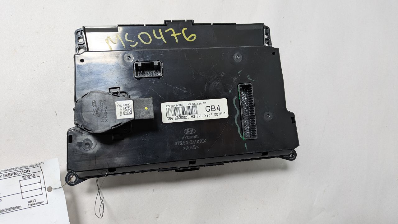 2015 HYUNDAI AZERA TEMP CONTROL - 462439 — photo 3