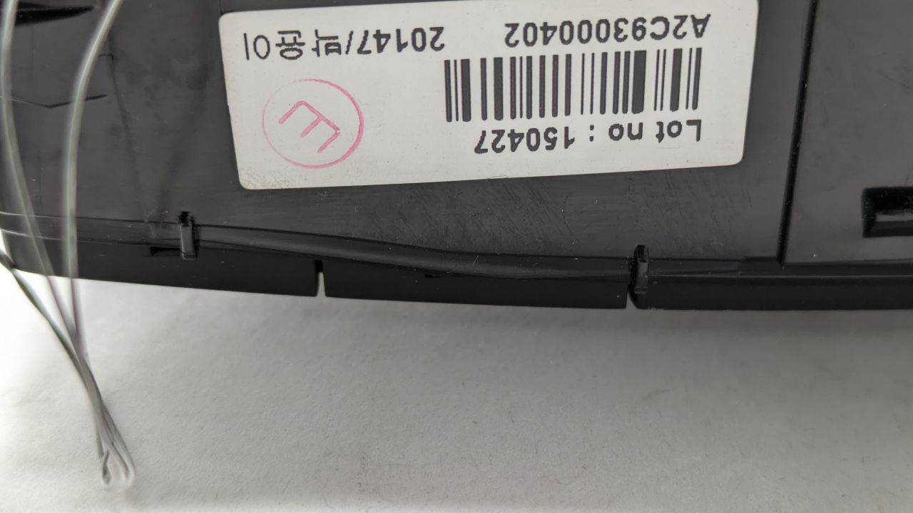 2015 HYUNDAI AZERA TEMP CONTROL - 462439 — photo 6