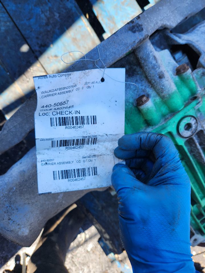 2011 AUDI A6 CARRIER ASSEMBLY - 462457 — photo 2