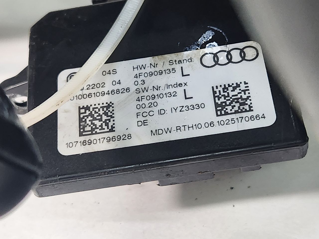 2011 AUDI A6 STEERING COLUMN - 462459 — photo 3